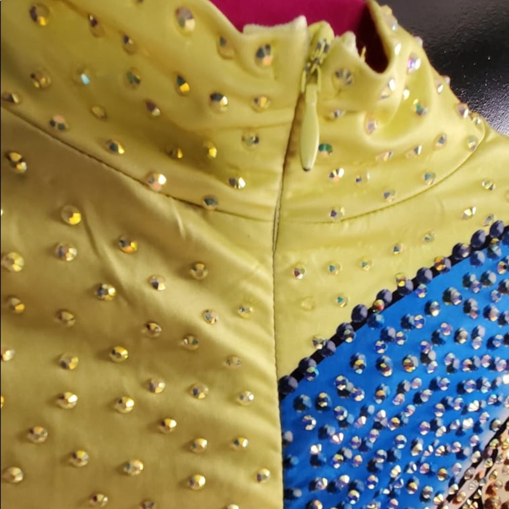 Faces studded lime one piece - Picture 3 of 4